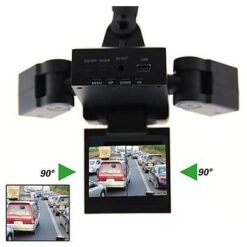 2 0 inch two camera car dvr 90 degree 8 infrared 1